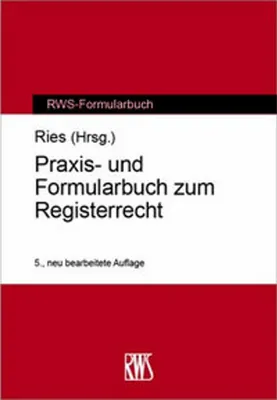Immagine prodotto di Praxis- und Formularbuch zum Registerrecht