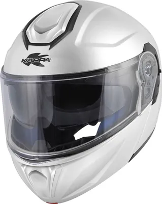 Produktbild von KAPPA KV50 Basic modularer helm weiß glänzend größe S