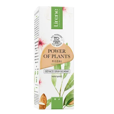 Obrázek produktu pro Lirene Power of plants Migdał Odżywcze serum olejkowe, 30 ml
