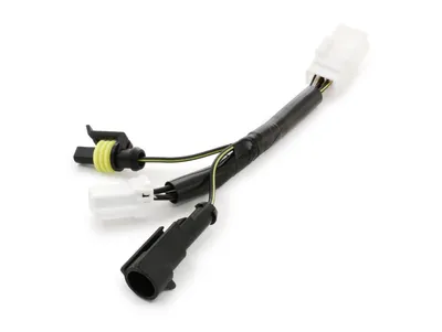 Immagine prodotto di Kit adattatore cavo per conversione indicatore di direzione posteriore BGM PRO Vespa GTS125-300 (anni di modello 2018) per l'utilizzo di indicatori di direzione Moto Nostra LED con luce di marcia dinamica LED