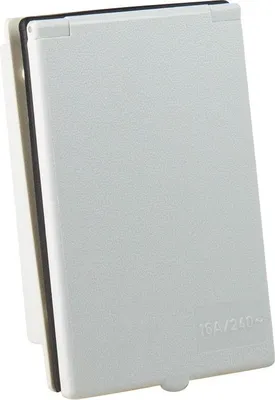 Produktbild von as-Schwabe Camping CEE-Einspeisungsstecker Schiebedeckel 230V 16A 3-polig IP44