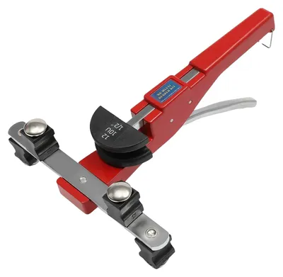 Image de Cintreuse de tubes, capacité de cintrage à 90°, kit complet, rouge