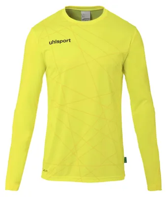 Produktbild von Uhlsport Prediction Torwart Shirt XL fluo gelb/schwarz