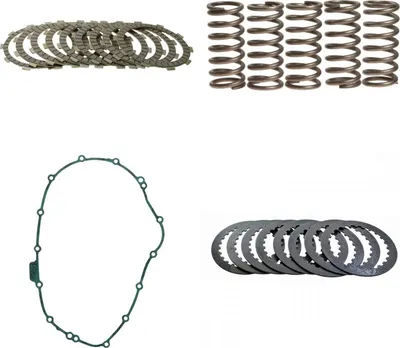 Image de Embrayage complet (disques, ressorts, joints et rondelles) pour Honda VFR 800 FI, année de fabrication 1998-1999, de la marque Pamoto - Neuf
