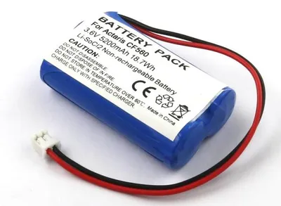 Produktbild von Akku für  Actaris CF560 ersetzt WILPA2119, WILPA2119 1S2P LS14500  LiSoCI2, 3,6V, 5200mAh, 18,7Wh nicht wiederaufladbar