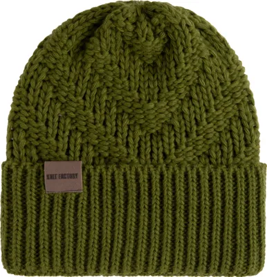 Produktbild von Knit Factory Sally Mütze - Moosgrün - One Size