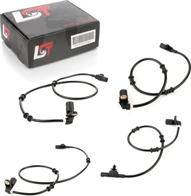 Produktbild von 4x ABS Sensor Raddrehzahlregler Set vorne hinten für MERCEDES-BENZ M-KLASSE W163