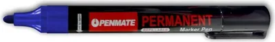 Produktbild von Runder Permanentmarker blau (12 Stück) PENMAT
