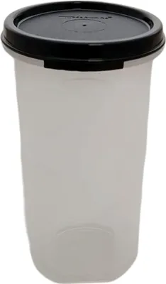 Produktbild von Tupperware Circular 650 ml schwarz Eidgenosse rund Dose Box Trockenvorrat Vorrat Deko Back Zauber Dosen für Kaffee Pads