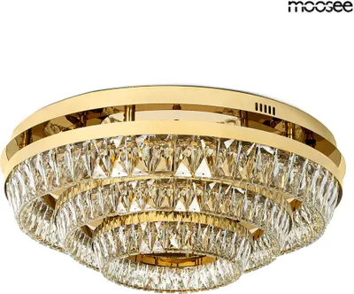 Zdjęcie produktu dla MOOSEE lampa sufitowa / plafon SAVOY 3 złota