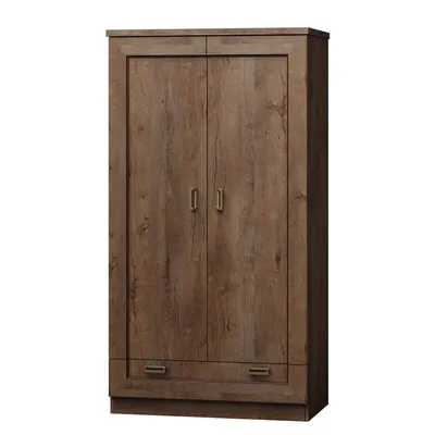 Obrázok produktu pre Dvojdverová šatníková skriňa MERLO - 90 cm, dub lefkas