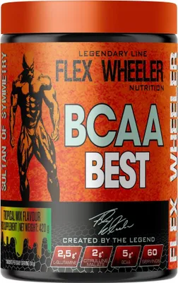Zdjęcie produktu dla Flex Wheeler Signature Series | BCAA Best | z L-glutaminą i jabłczanem L-cytruliny Owoce tropikalne