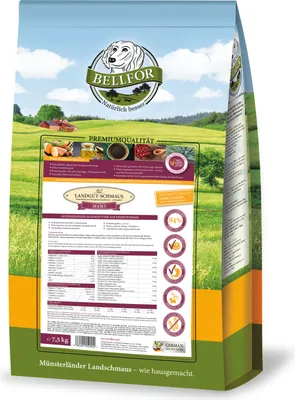 Produktbild von Bellfor Landgut-Schmaus Mini - Getreidefrei Hypoallergenes Trockenfutter mit Insektenprotein - 7,5 kg