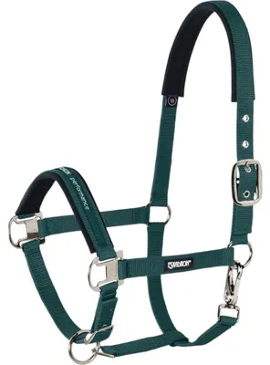 Immagine prodotto di Eskadron Halfter Pin Buckle Basic Racinggreen Warmblut