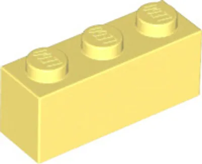 Zdjęcie produktu dla 25 klocków Lego, nr części 3622 w kolorze jasnożółtym