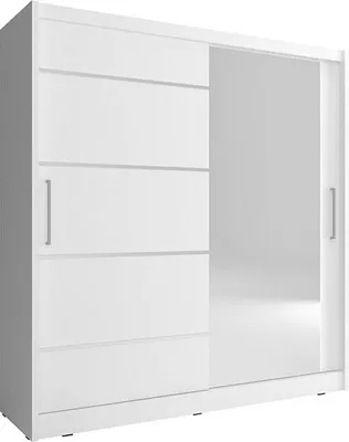 Productafbeelding van Multifunctionele rekken, 180 cm, kast, planken, opbergruimte, kledingkast, garderobe, nieuw