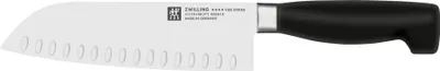 Produktbild von ZWILLING Santoku mit Kullen Vier Sterne**** 18cm