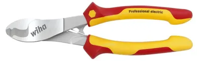 Obrázok produktu pre Elektrické kliešte na strihanie káblov Wiha Professional s odnímateľnou a odnímateľnou otváracou pružinou (43666)