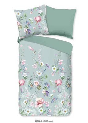 Produktbild von Good Morning Bettwäsche Blumen - 155x220 cm - 100% Baumwolle