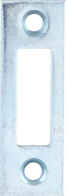 Produktbild von Schließblech für Querriegel 140/180 mm gekröpft, 29 x 7 mm, verzinkt