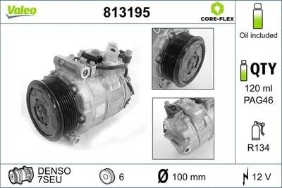 Image de Compresseur d'air VALEO 813195