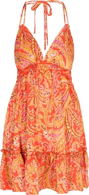 Image de Robe Aleida pour femmes - orange, L