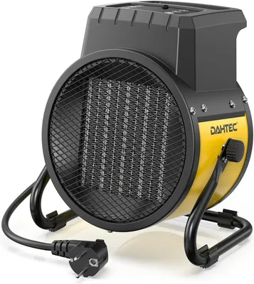 Immagine prodotto di Stufa ventilata in Vetroceramica da 3000 W, ideale per garage e officine