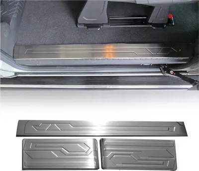 Immagine prodotto di Soglie delle porte per Ford Transit Tourneo Custom 2012-2024 cromato 3x
