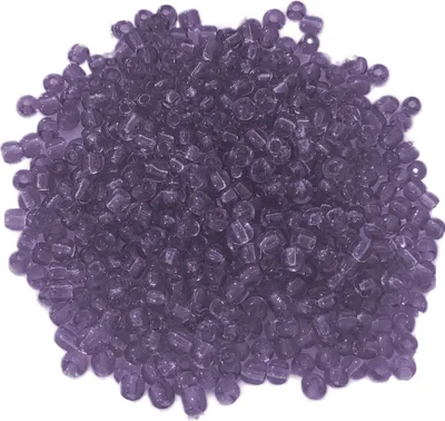 Image de Perles de verre - Type 'Rocailles' - 1000 pièces - 3 mm - Lilas