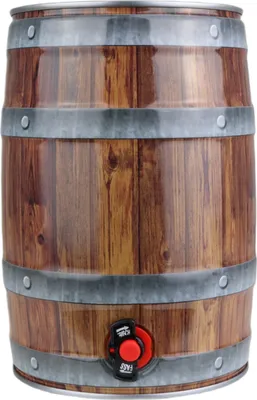 Produktbild von 5L Partyfass mit Zapfhahn, Holzoptik