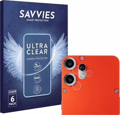 Produktbild von 6x Für Nothing CMF Phone 2 Pro (NUR Kameraschutz) Schutzfolie Savvies Displayschutz Display Schutz Folie Klar Transparent