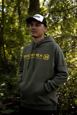 Produktbild von Sportex Hoodie Herren (Olive) Größe 4XL