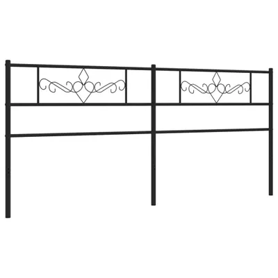 Produktbild von VidaXL 355305, Schwarz, Stahl, 2 m, 2060 mm, 90 cm, 30 mm