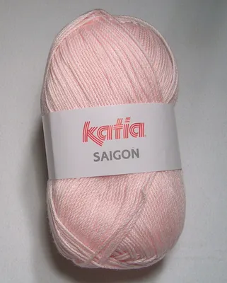 Produktbild von SAIGON von Katia - ROSA BEBÉ (8) - 100 g / ca. 300 m Wolle