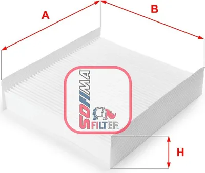 Produktbild von SOFIMA S 3157 C Innenraumfilter Pollenfilter für FIAT DOBLO Kasten/Kombi (263)