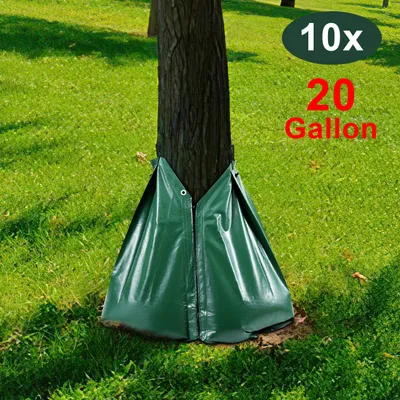 Produktbild von Jiubiaz 10x Bewässerungssack 75L Bäume Wassersack Baumsack Gießsack Bewässerungseutel