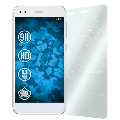 Produktbild von 3er-Pack PhoneNatic Glas-Folie klar  kompatibel mit Huawei P9 Lite Mini - Panzerglas für P9 Lite Mini
