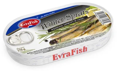Obrázok produktu pre Szprot w oleju zimowym Evra 170 g