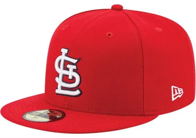 Image de Casquette MLB Saint Louis Cardinals New Era Authentic Collection 59fifty rouge