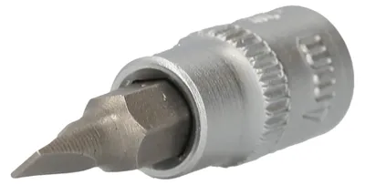 Produktbild von BRILLIANT TOOLS 1/4" Schlitz Bit-Stecknuss 0,8 x 4 mm - BT020810