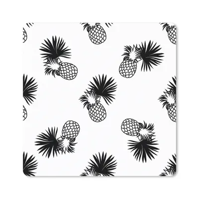 Produktbild von MuchoWow® Mauspad Mousepad Ananas - Muster - Dschungel 30x30 cm - Mousepads - Maus Mat - Pad - Mausunterlage - Gaming
