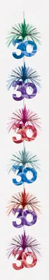 Produktbild von Vertikale Dekoration 30. Geburtstag 213 cm 1 St.