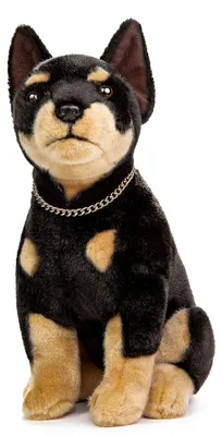 Immagine prodotto di Peluche a forma di Dobermann - 20 cm