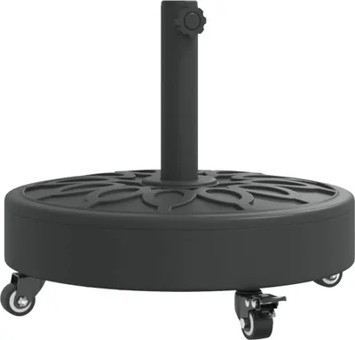 Produktbild von vidaXL Sonnenschirmständer mit Rollen für Ø38/48 mm Mast 27 kg Rund