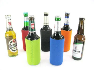 Imagen del producto de Neveras de neopreno para botellas estándar de 0,33L y 0,5L