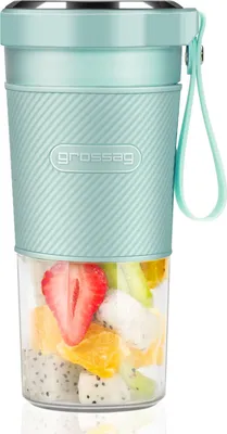 Produktbild von grossag Akku Smoothie Mixer to-go MX 10.05 türkis für 0,3l