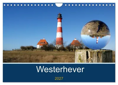 Produktbild von Westerhever (Wandkalender 2027 DIN A4 quer), CALVENDO Monatskalender