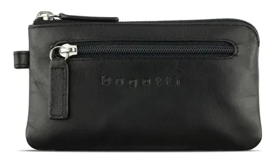 Produktbild von bugatti Leder Schlüsselmäppchen Super Slim Key Case Black schwarz