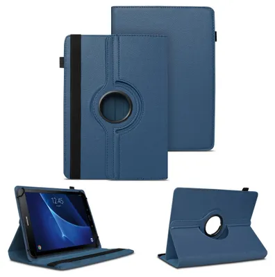 Produktbild von Tablet Hülle für Samsung Galaxy Tab A6 10.1 2016 360° Drehbar Case Cover SchutzFarben:Blau