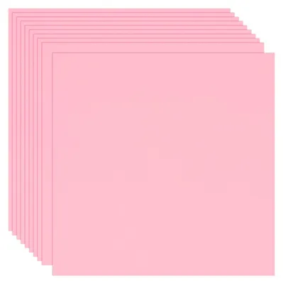 Origamipapier 100 Stück, 20,2 x 20,2 cm, rosa, für Basteln und Scrapbooking